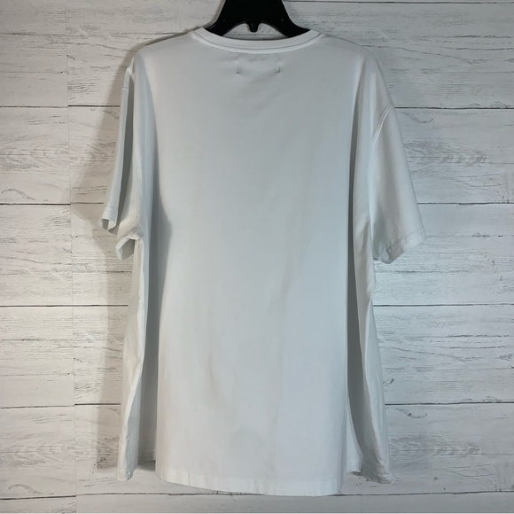 Eternity Men's "White" Diamonds Dancing Icons Short Sleeve Tee size 3X - Picture 4 of 11